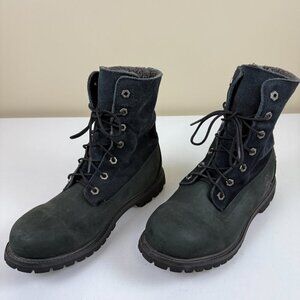 EUC Timberland Fur Lined Waterproof Boots